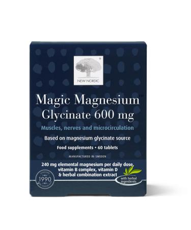 New Nordic Magic Magnesium Gylcinate 600 mg