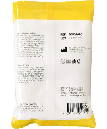 Tiga Shampoo Caps - Pack of 5 - For washing hair without water - Buy Online on GoSupps.com