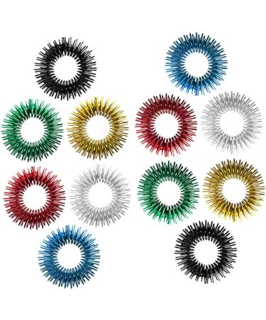 Beavorty 36 STK Acupressure Finger Rings - Stress Relief & Decompression Massage Toys for Relaxation - Buy Online on GoSupps.com