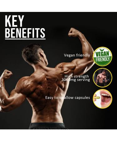 Nuke Nutrition Creatine Tablets 3000mg - Pure Creatine Monohydrate - 180 Tablets - Muscle Mass & Strength Boost - Pre Workout for Men & Women - Energy & Performance - 180 Count - Buy Online on GoSupps.com