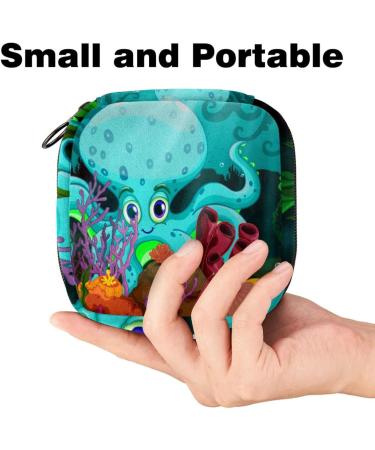 Buy Cute Multicolored Portable Women's Binding-Up Bags | Menstrual Cup Pocket & Pads for Teen Girls - Buy Online on GoSupps.com