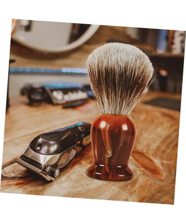 Beard Cleaning Brush | Men's Beard Care Accessory | Resin Handle Beard Brush for Ultimate Grooming - Buy Online on GoSupps.com
