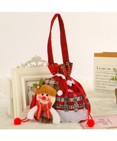 fanelod Christmas Bags | Christmas Gift Bags for Candy - Christmas Cookie Bags for Candy Portable Christmas Eve Bags - Buy Online on GoSupps.com