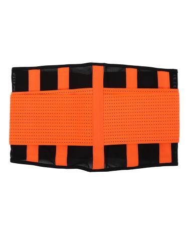 Weikeya Tailla trainer belt breathable highly elastic support belt for the lower back in sciatic skoliosis for outdoor activities Orange