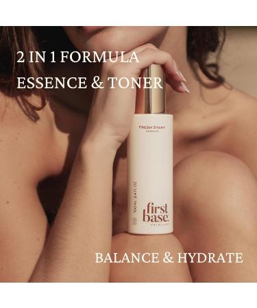 Buy FIRSTBASE SKINCARE Fresh Start Essence - 2-in-1 Aloe Toner & Hydrator | Balance Skin pH | Anti-Aging | ECOCERT | 100ml - International Shipping Available - Buy Online on GoSupps.com