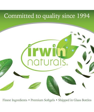 Irwin Naturals Bloat-Away - Water Balance Support - Replenish Electrolytes & Essential Minerals - 60 Liquid Soft-Gels - 2 Pack - Buy Online on GoSupps.com