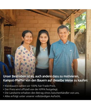 .pepper..field Black Kampot Pepper 50g - Black Pepper Grain - Real Black Pepper from Kampot Cambodia PGI - Whole Black Peppe - Buy Online on GoSupps.com