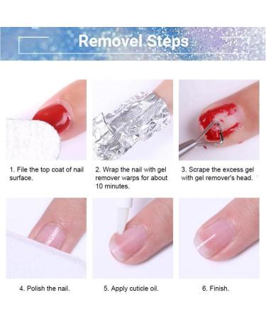 Colour Changing Gel Nail Polish - Shimmer Glitter Gel Nail Varnish - Thermal Temperature Change Purple to White UV Gel Nail Polish - Soak off Sparkly Reflective Glitter Gel Polish - Buy Online on GoSupps.com