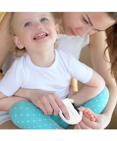Electric Nail Clippers for Adults Nails Blanking Sanding with Nail Scraps Storage Safety Electric Nail Clippers Rechargeable Fingernail Trimmer for Adult Seniors Baby - Buy Online on GoSupps.com