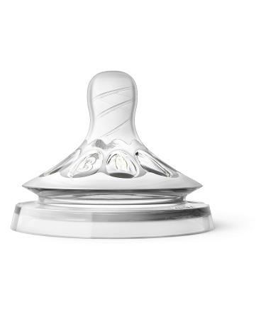 Philips Avent Natural Baby Bottle Medium Flow Nipple 3M+ 4-Pack - SCF653/43 - Buy Online on GoSupps.com