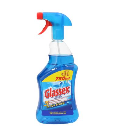 GLASSEX Multi-Purpose Cleaner Cleaning and Brightness No Traces 750 ml