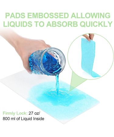 150 Pack Commode Liners with Absorbent Pads Universal Fit Bedside Commode Liner Portable Toilet Waste Bags Disposable Potty Refill Bag for Toilet Chair Bucket Bedpan Adult Senior Disabled Camp Travel - Buy Online on GoSupps.com