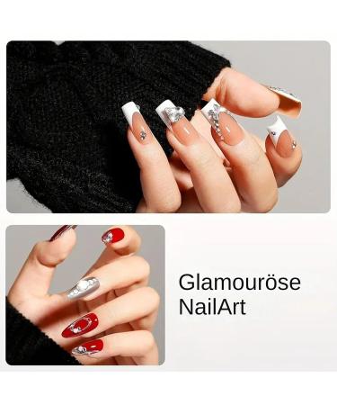 Dewireaey 3D Nail Sculpting Gel - 15ml - 3D - Powder Sculpting Manicure Accessory - Chrome Stones - For Home and Salon - Buy Online on GoSupps.com