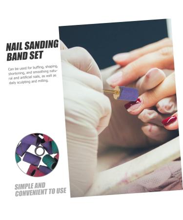 Healeved 3 Boxes Nail Polishing Circle Nail Sanding Bands Gel Polish Remover Nail Sand Rings Nail Drill Tips Manicure Supplies Nail Supplies Sanding Supplies Major Grinding Ring Sandpaper - Buy Online on GoSupps.com