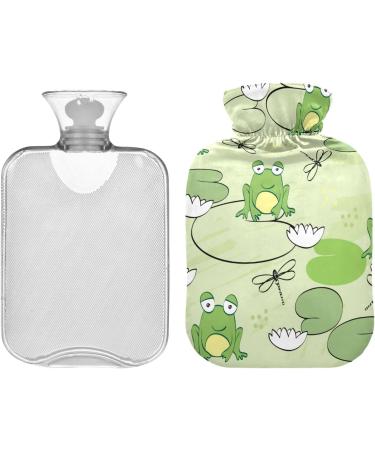 Shop Hot Water Bottles with Frog & Dragonfly Covers | 2L Pain Relief & Hand Warmers - Buy Online on GoSupps.com