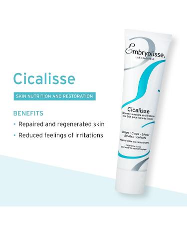 Embryolisse Cicalisse Restorative Skin Cream 1.35 Fl Oz - Hyaluronic Acid Moisturizer for Face, Body, and Lips - Accelerate Skin Restoration - All Skin Types - Buy Online on GoSupps.com