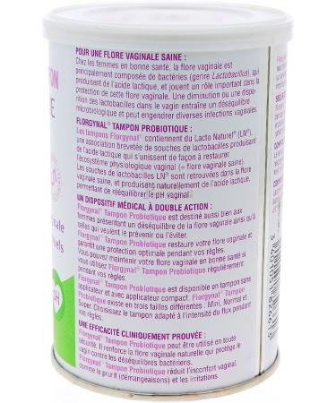 Saforelle Florgynal Compact Super Tampons - 9 Pack | Gentle & Effective Feminine Care | International Shipping Available - Buy Online on GoSupps.com