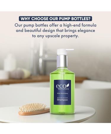 Terra Pure Eco Botanics Shampoo - White Tea & Honey | 10.14 oz | Premium Hotel Amenities - Buy Online - Buy Online on GoSupps.com