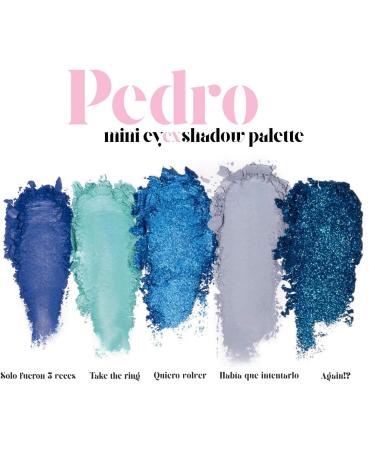  KRASH KOSMETICS KRASH KOSMETICS Mini eyEXshadow Pedro Eyeshadow Palette - 5 Tone Super Pigment Long Lasting Matte Shimmer Glitter - Dark Pastel Blue - Mirror Included - Vegan & Cruelty Free - Buy Online on GoSupps.com