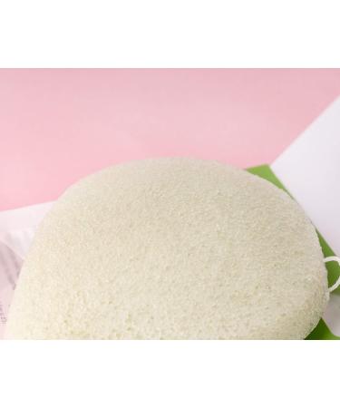 Buy Green Konjac Sponge - Best Eco-Friendly Cleansing & Exfoliating Facial Sponge for All Skin Types - Buy Online on GoSupps.com