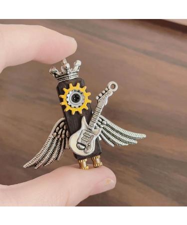 Shop Kuaiyiju Wooden Block Robot Necklace - Stylish Unisex Choker | Adjustable Collarbone Chain | Punk Keybone Decoration FN1037 - Buy Online on GoSupps.com