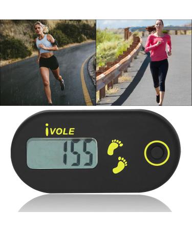 Buy Sortable 3D Digital Pedometer with Clip - Track Steps Calories & Activity Time | Ideal for Running - Men & Women - Black - Buy Online on GoSupps.com