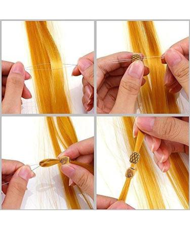 Dreadlocks Jewelry Set - Handmade Crystal & Wood Bead Hair Accessories in Gold - Buy Online on GoSupps.com