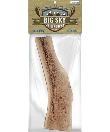 Big Sky Antler Chew Split, Large 1ct Large split