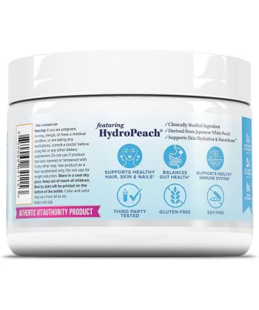 Colostrum Collagen Powder Hydrolyzed Peptide HydroPeach Gut Health Skin & Immune Support | 1g Bovine Colostrum 2g Collagen Peptides 20mg Peach Ceramides | Orange Cream Flavored 25 Servings No Sugar - Buy Online on GoSupps.com