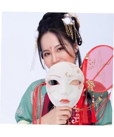 Nolitoy Opera Mask - Chinese Festival & Masquerade Party Costume | Halloween Fuchsmask Face Cover - Buy Online on GoSupps.com