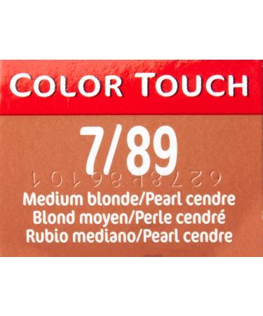 Wella Color Touch 7/89 Medium Blonde Pearl Cendre 2 oz - Buy Online on GoSupps.com