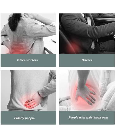 Buy Blue Massage Cushions for Neck & Waist Relief | 3 Modes Hot Compression & Vibration | Electric Neck & Shoulder Pillows for Back Pain Relief - Buy Online on GoSupps.com