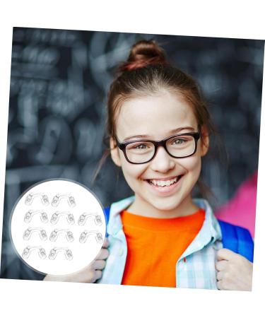 Iwowhero 5 Pairs Soft Silicone Nose Pads for Glasses - Washable Mini Nose Pads Tool for Kids & Adults - Comfortable Medical-Grade Pebble Design - Buy Online on GoSupps.com