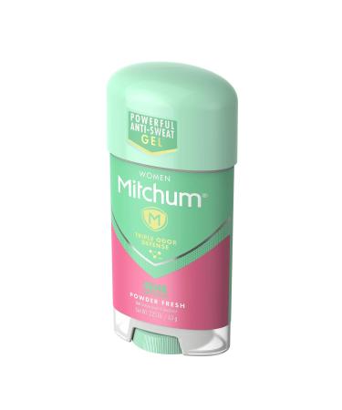 Mitchum Women Power Gel Anti-Perspirant Deodorant Powder Fresh 2.25 oz - Pack of 5 - Buy Online on GoSupps.com