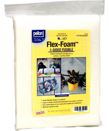 Pellon Flex-Foam Fusible Stabilizer 20 x 60 - White | FF78F16020P - Buy Online on GoSupps.com