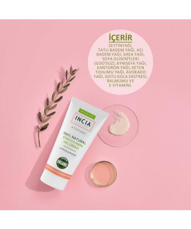 INCIA Pregnancy Belly Stretch Mark Cream - Organic Avocado Oil 75ml - Buy Online on GoSupps.com