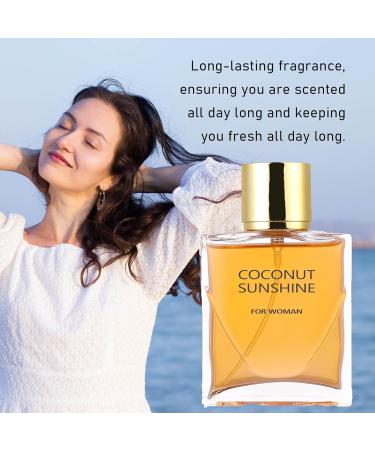 Coconut Sunshine Perfume Coconut Sunshine for Women Perfume Vanilla Flavor Eau de Toilette 60ml (1PCS) (2PACK) - Buy Online on GoSupps.com
