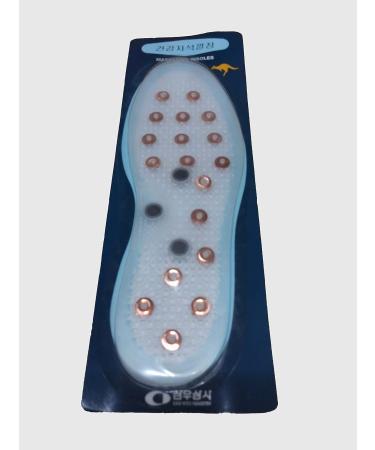 Samwoo Copper Magnetic Shoe Insoles | Anti-Odor Acupressure Massage Technology - Buy Online on GoSupps.com