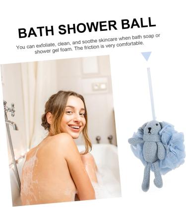 DOITOOL 1pc Cartoon Bath Ball Bathing Toy Bathroom Accessories Cleaning Sponge Infants Water Toy Bath Tub Exfoliate Shower Sponge Exfoliating Body Puff Cute Child Pouf Pe - Buy Online on GoSupps.com