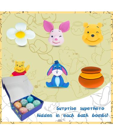 Kids Bath Bombs with Surprise Gifts - 6 Organic Fizzy Balls for Safe and Fun Bath Time | Birthday & Christmas Gifts for Boys and Girls - Buy Online on GoSupps.com