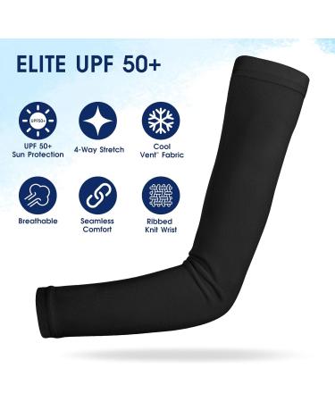 MOZEAT LEN 4-Pack Unisex Armrest Sun Protection Sleeves - UV Protection Breathable Slipproof Arm Warmers for Basketball Volleyball Cycling & Running - Buy Online on GoSupps.com