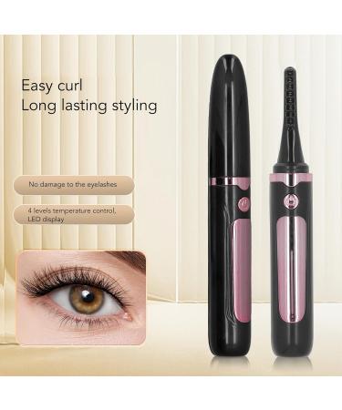 Electric Heated Eyelash Curler Auto Off Portable Heated Eyelash Curler for Travel Use - Buy Online on GoSupps.com