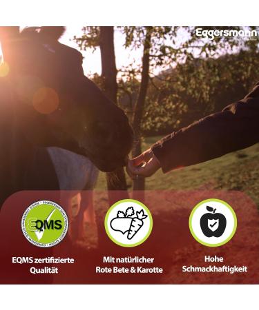 Buy EGGERSMANN Horse Food 1kg - Delicious Natural Fruit & Vegetable Treats for Horses & Ponies | Perfect Reward & Snack | Premium Horse Accessories - Buy Online on GoSupps.com