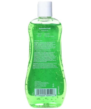 Australian Gold Soothing Aloe Vera After Sun Gel | Relieves Sunburn Pain | Hot & Itchy Skin Relief | 8 Fl Oz - Buy Online on GoSupps.com