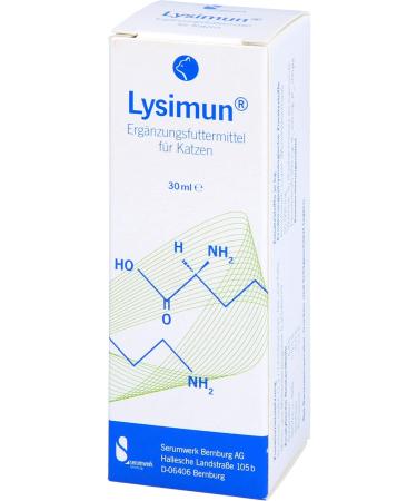LYSIMUN 30ml Supplementary Food for Cats | International Shipping Available - Buy Online on GoSupps.com