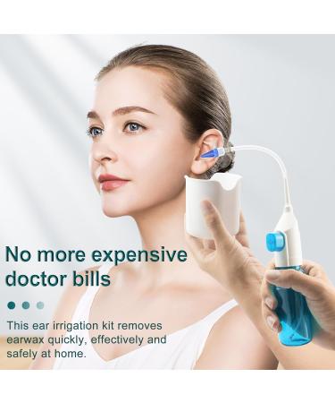 Ear Wax Removal Tool Safe & Effective Flushing System for Adults & Kids | Ear Cleaner Kit for Built-Up Wax - Buy Online on GoSupps.com