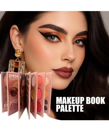Palette de maquillage Ensemble de fards paupi res surligneurs de voyage professionnels multicolores longue dur e | Palette cosm tique vibrante pour dames et filles d butantes f te quotidienne re - Buy Online on GoSupps.com