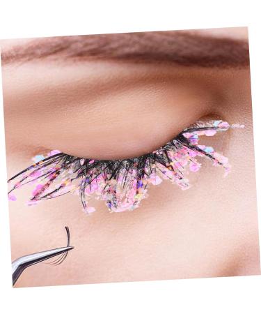 FRCOLOR 2 Pairs of False Eyelashes Fluffy Glitter Eyelashes False Makeup Eyelashes Make-Up Eyelashes Christmas Eyelashes Eyelashes with Glitter Sequins Diamond Manual Fibre 3D - Buy Online on GoSupps.com