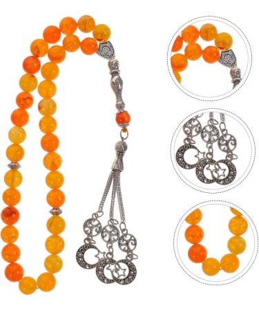 EXCEART 1 String 33 beads bracelet chinese bracelet buddhist prayer beads bracelet for women China Miss gem As Shown 1X1.5X31.5CM - Buy Online on GoSupps.com