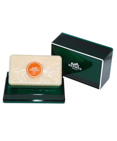 One (1) Luxury Herme s Jumbo Soap - Eau d'Orange Verte Gift Soap - Imported From Herme s Paris 5.2oz / 150g - Beautifully Gift Boxed Perfumed Soap/Savon Parfume